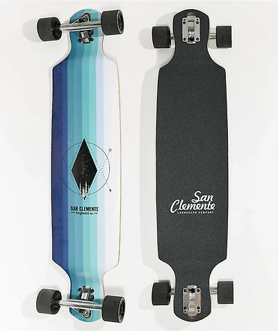 San Clemente Depths 39" Drop Through Longboard Complete
