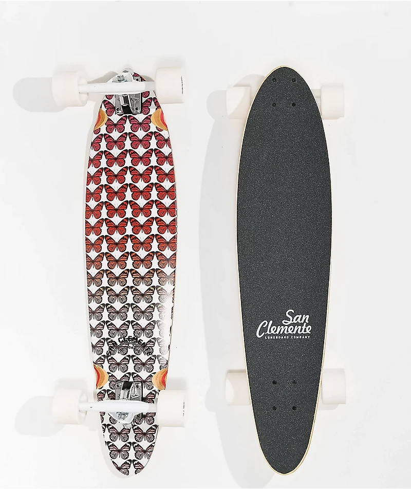 San Clemente Monarch 34" Pintail Longboard Complete