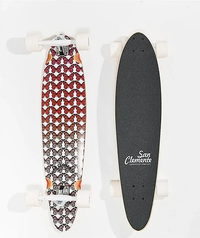 San Clemente Monarch 34" Pintail Longboard Complete