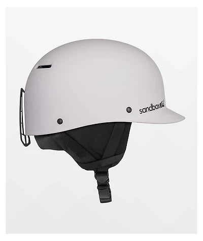 Sandbox Classic 2.0 Matte White Snowboard Helmet 2022