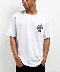 Sandy Par Golf Wash White T-Shirt