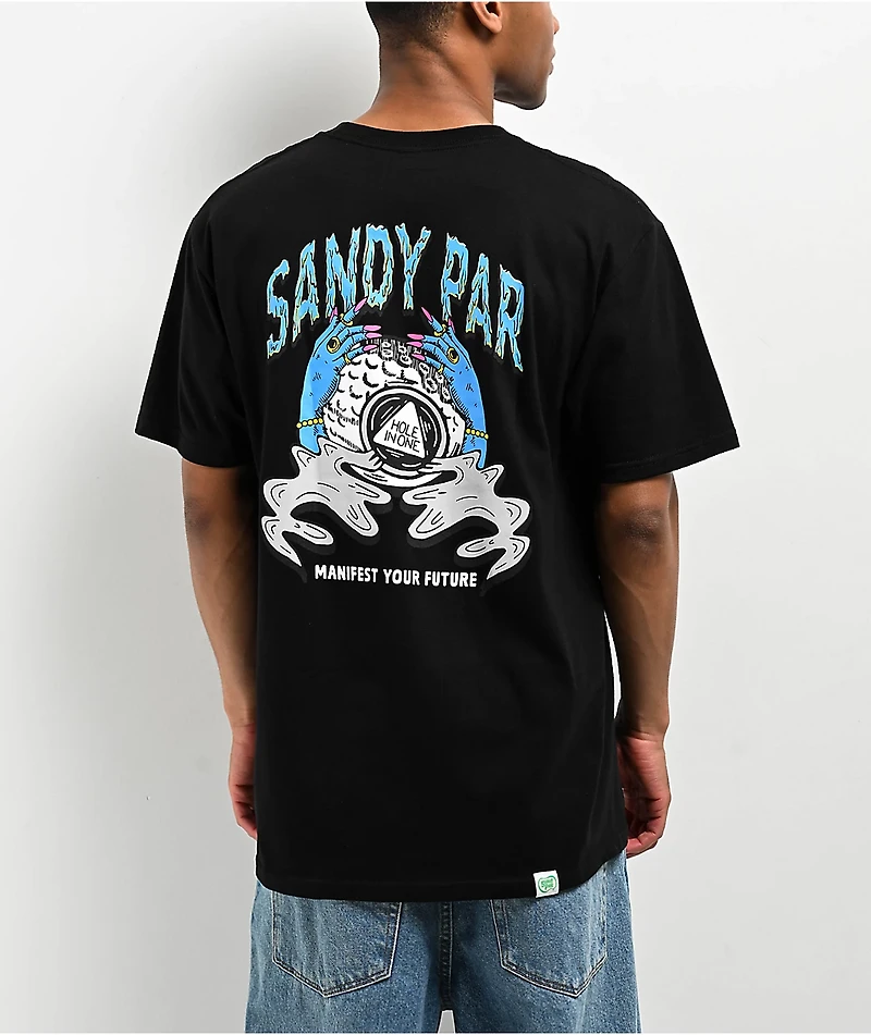 Sandy Par Manifest Hole One Black T-Shirt