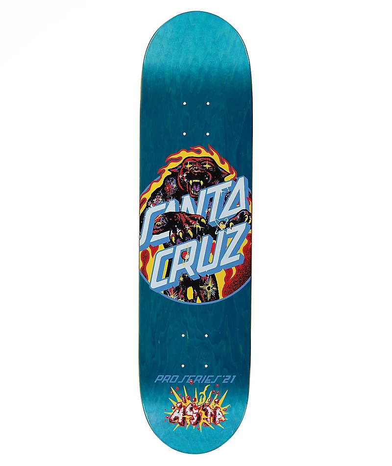 Santa Cruz Asta Cosmic Cat Dot 8.0" Skateboard Deck