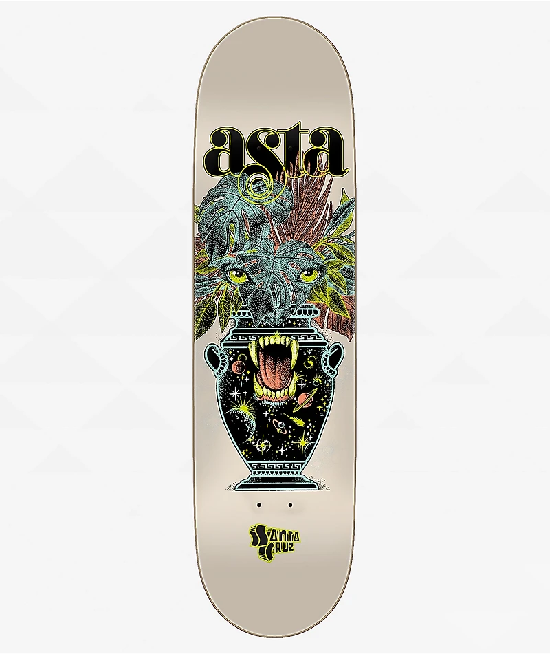 Santa Cruz Asta Cosmic Eyes Twin 8.25" Skateboard Deck