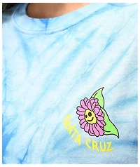 Santa Cruz Baked Dot Blue Tie Dye T-Shirt