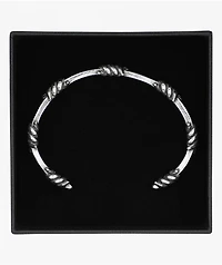 Santa Cruz Barbed Wire Silver Bracelet