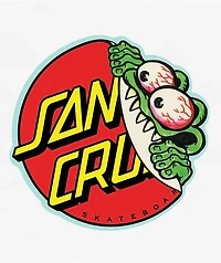 Santa Cruz Beware Dot Sticker