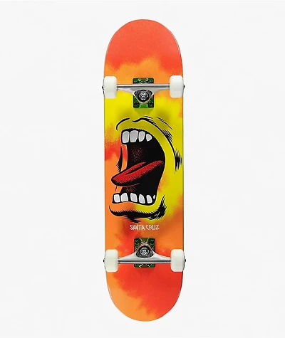 Santa Cruz Big Mouth Flame 8.0" Skateboard Complete