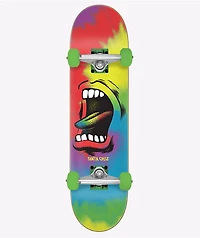 Santa Cruz Big Mouth Tie Dye 8.0" Skateboard Complete