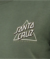 Santa Cruz Botanic Not A Dot Moss Green T-Shirt