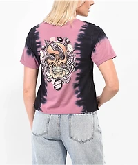 Santa Cruz Botanic Skull Mauve T-Shirt