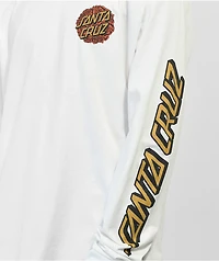 Santa Cruz Bouquet Dot White Long Sleeve T-Shirt
