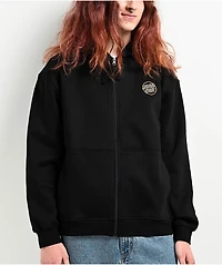 Santa Cruz Breaker Dot Black Zip Hoodie