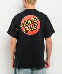 Santa Cruz Classic Dot Black T-Shirt
