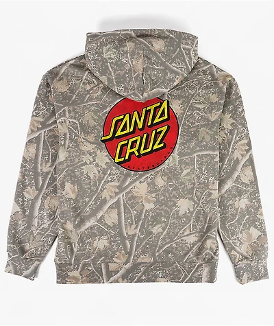 Santa Cruz Classic Dot Deadwood Camo Hoodie