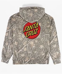 Santa Cruz Classic Dot Deadwood Camo Hoodie