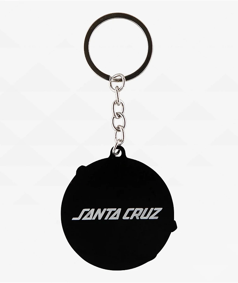 Santa Cruz Classic Dot Keychain