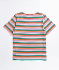 Santa Cruz Classic Strip 70s Multi Stripe T-Shirt
