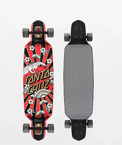 Santa Cruz Crane Dot 37.5" Drop Through Longboard Complete
