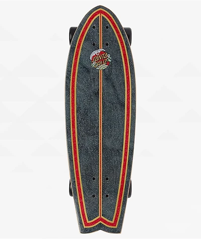 Santa Cruz Crane Dot Shark 8.8" Cruiser Skateboard Complete