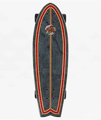 Santa Cruz Crane Dot Shark 8.8" Cruiser Skateboard Complete