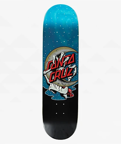 Santa Cruz Crescent Bone Hand 8.25" Birch Skateboard Deck