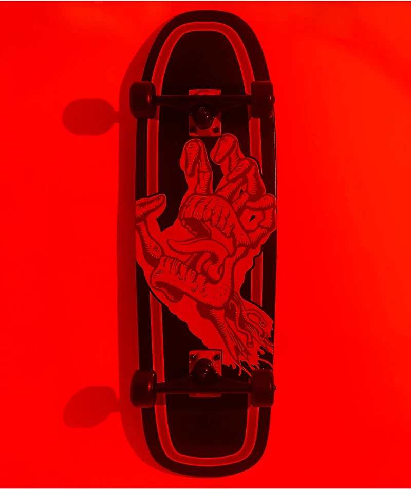 Santa Cruz Decoder Hand 32" Cruiser Skateboard Complete