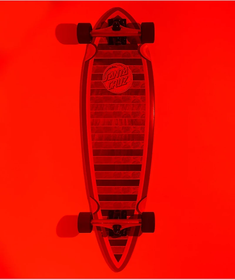Santa Cruz Decoder Wave 33" Pintail Longboard Complete