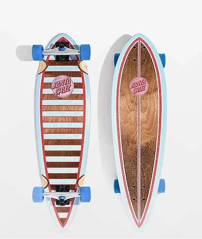 Santa Cruz Decoder Wave 33" Pintail Longboard Complete