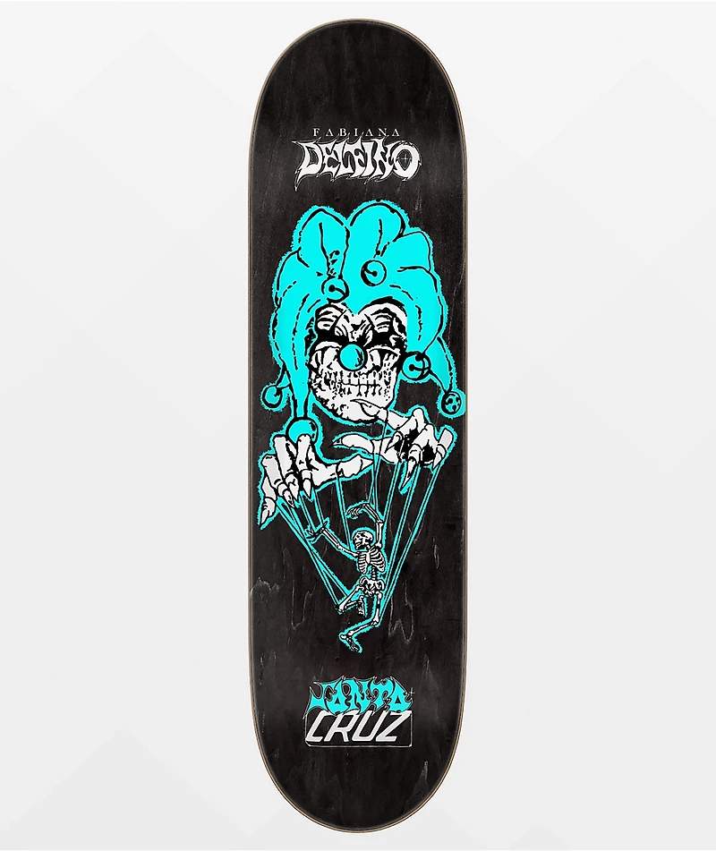 Santa Cruz Delfino Puppet Master Feelbase 8.25" Skateboard Deck