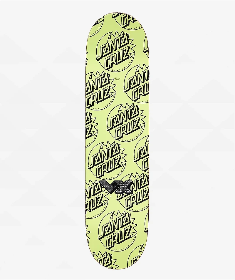 Santa Cruz Delfino fortune teller VX 8.25" Skateboard Deck