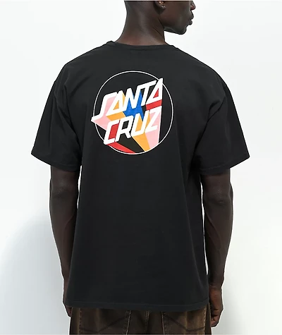 Santa Cruz Delta Dot Black T-Shirt