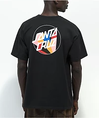 Santa Cruz Delta Dot Black T-Shirt