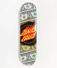 Santa Cruz Dollar Flame 8.0" Skateboard Deck