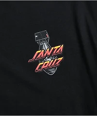 Santa Cruz Doom Dot Black T-Shirt