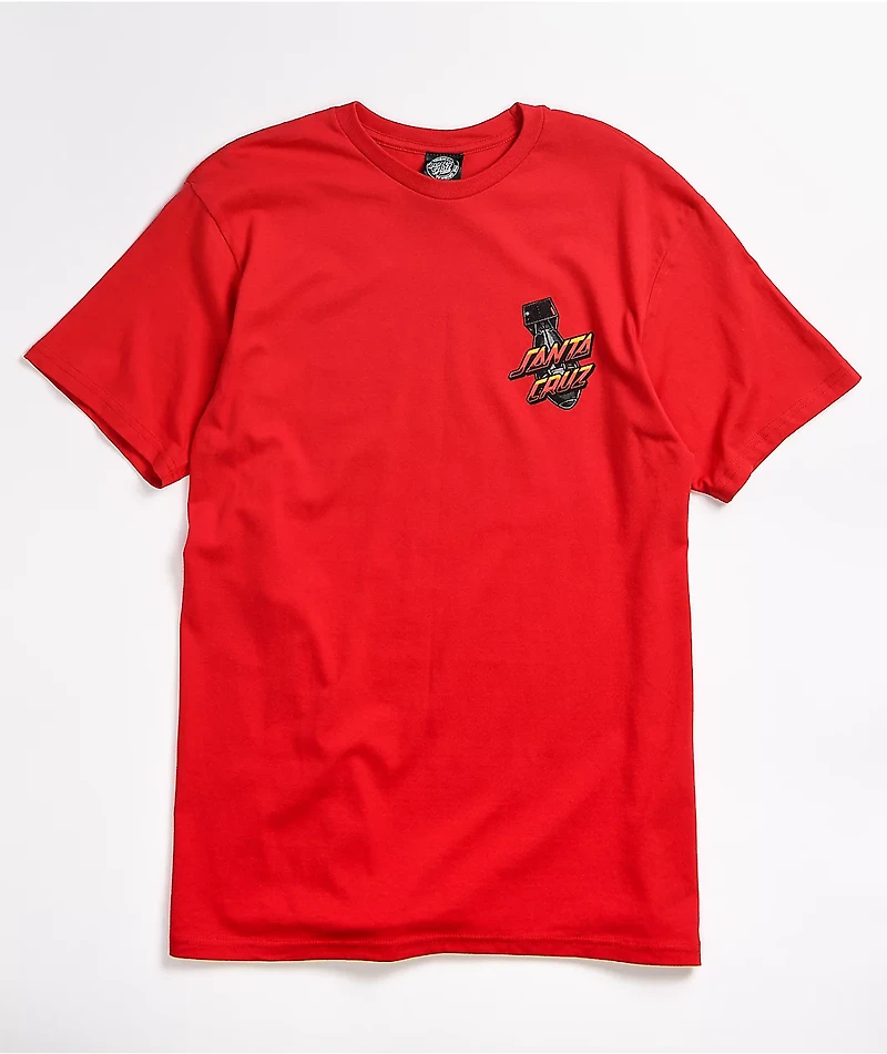Santa Cruz Doom Dot Red T-Shirt