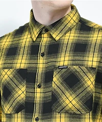 Santa Cruz Dot Black & Ochre Flannel Shirt