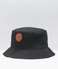 Santa Cruz Dot Black Bucket Hat