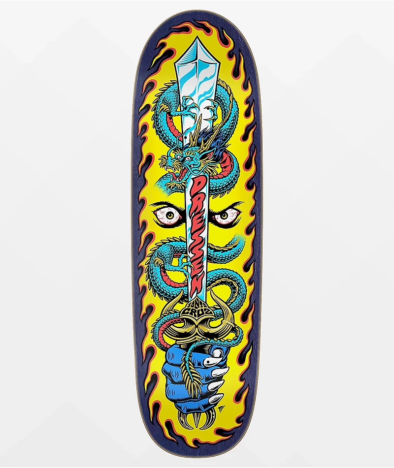 Santa Cruz Dressen Sword 9.25" Skateboard Deck