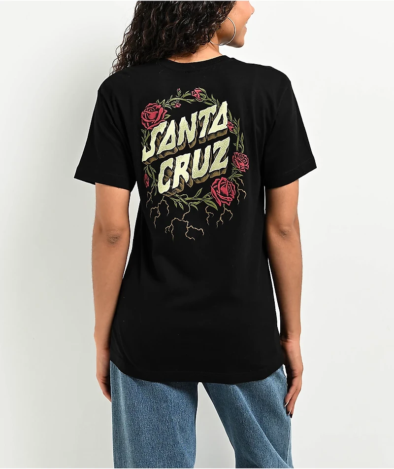Santa Cruz Entangled Black T-Shirt