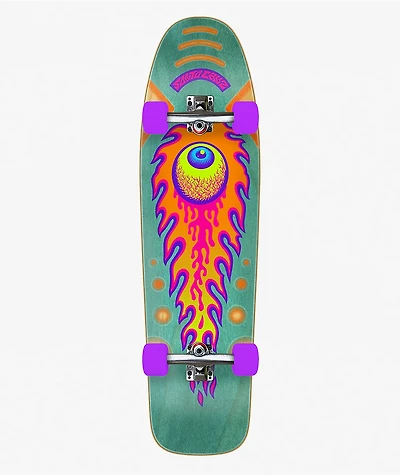Santa Cruz Eye Glider 36" Cruiser Skateboard Complete