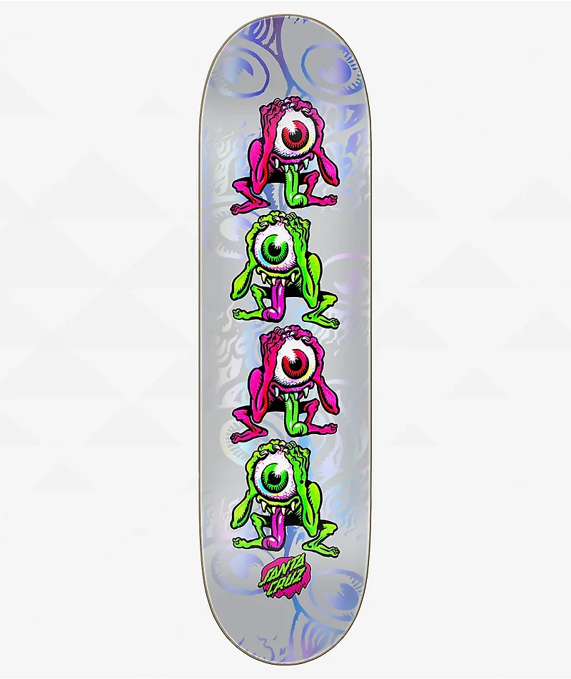 Santa Cruz Eyegore Prismatic FeelBase 8.0" Skateboard Deck
