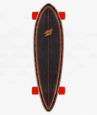 Santa Cruz Flame Ringed 33" Pintail Cruiser Complete