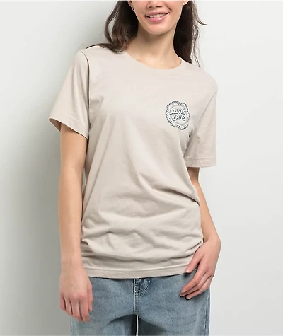 Santa Cruz Flame Ringed Dot Dust T-Shirt