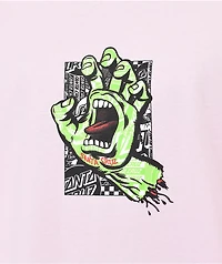 Santa Cruz Flier Hand Pink T-Shirt