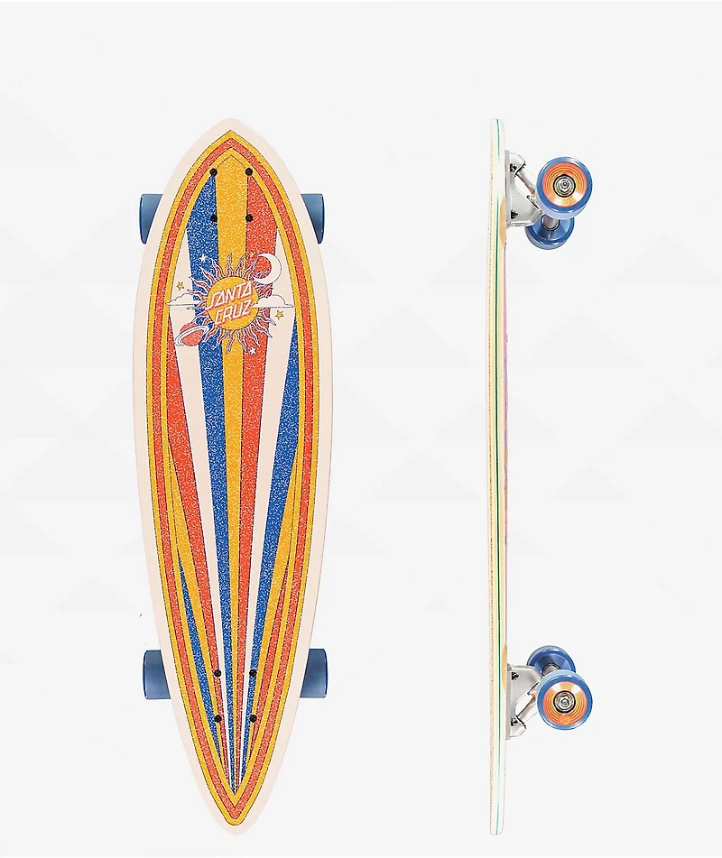 Santa Cruz Foxy Sun Pintail 33'' Longboard Complete