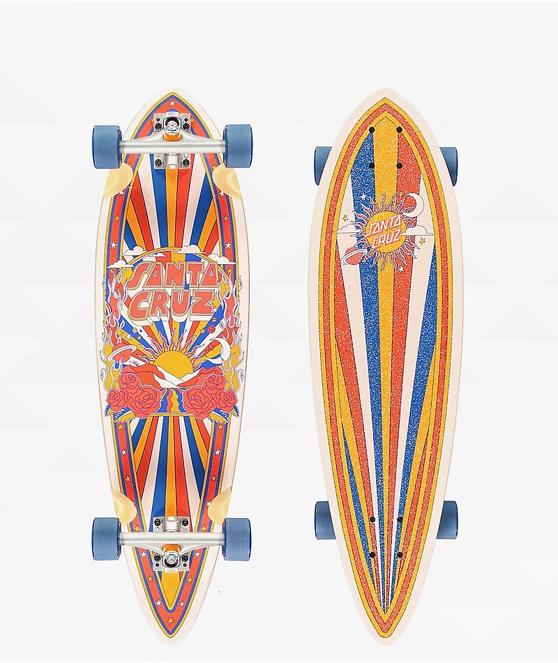 Santa Cruz Foxy Sun Pintail 33'' Longboard Complete