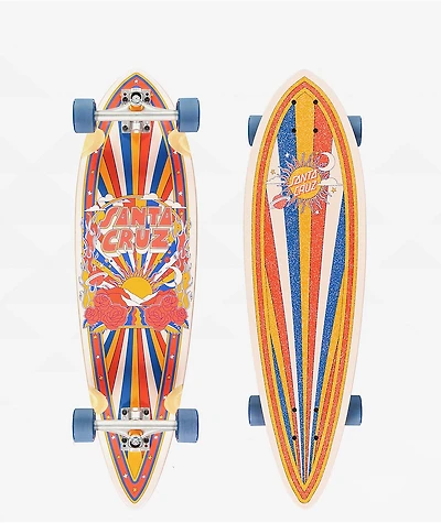 Santa Cruz Foxy Sun Pintail 33'' Longboard Complete