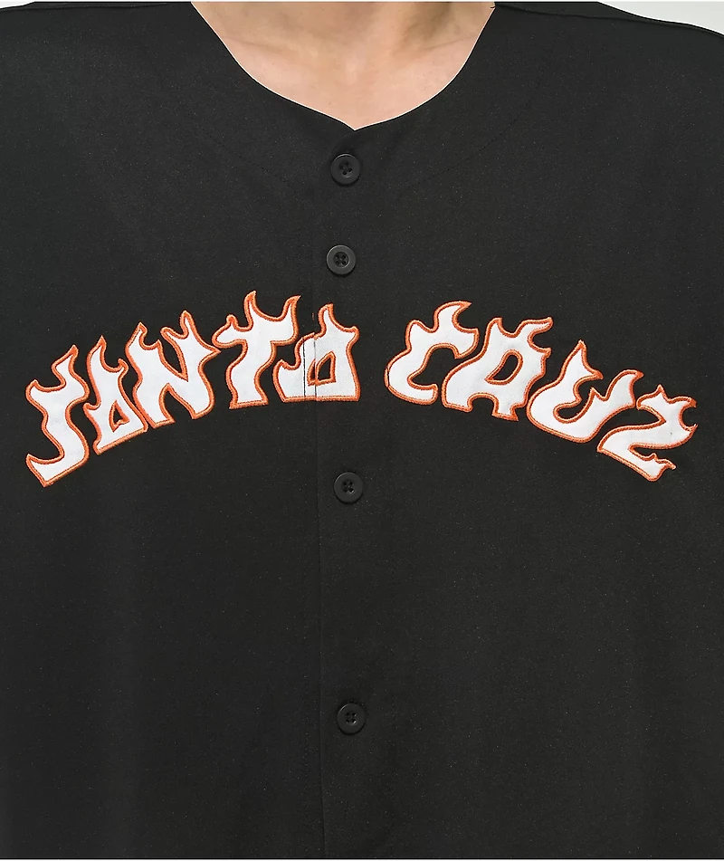 Santa Cruz Fremont Black Baseball Jersey