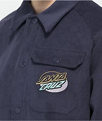 Santa Cruz Gabby Navy Corduroy Coaches Jacket